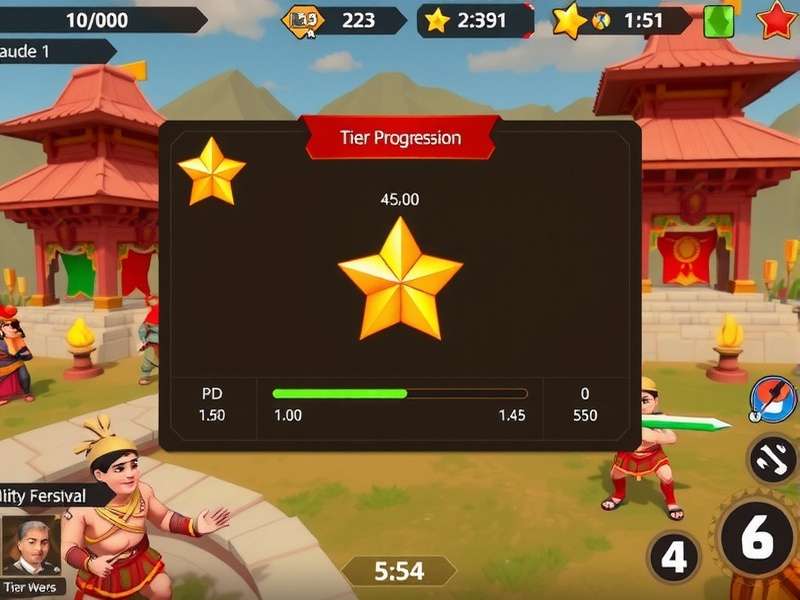 Mighty Tier War Tier Progression System